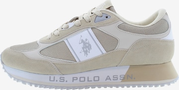 U.S. POLO ASSN. Sneaker 'Cleef007' in Beige: Vorderseite