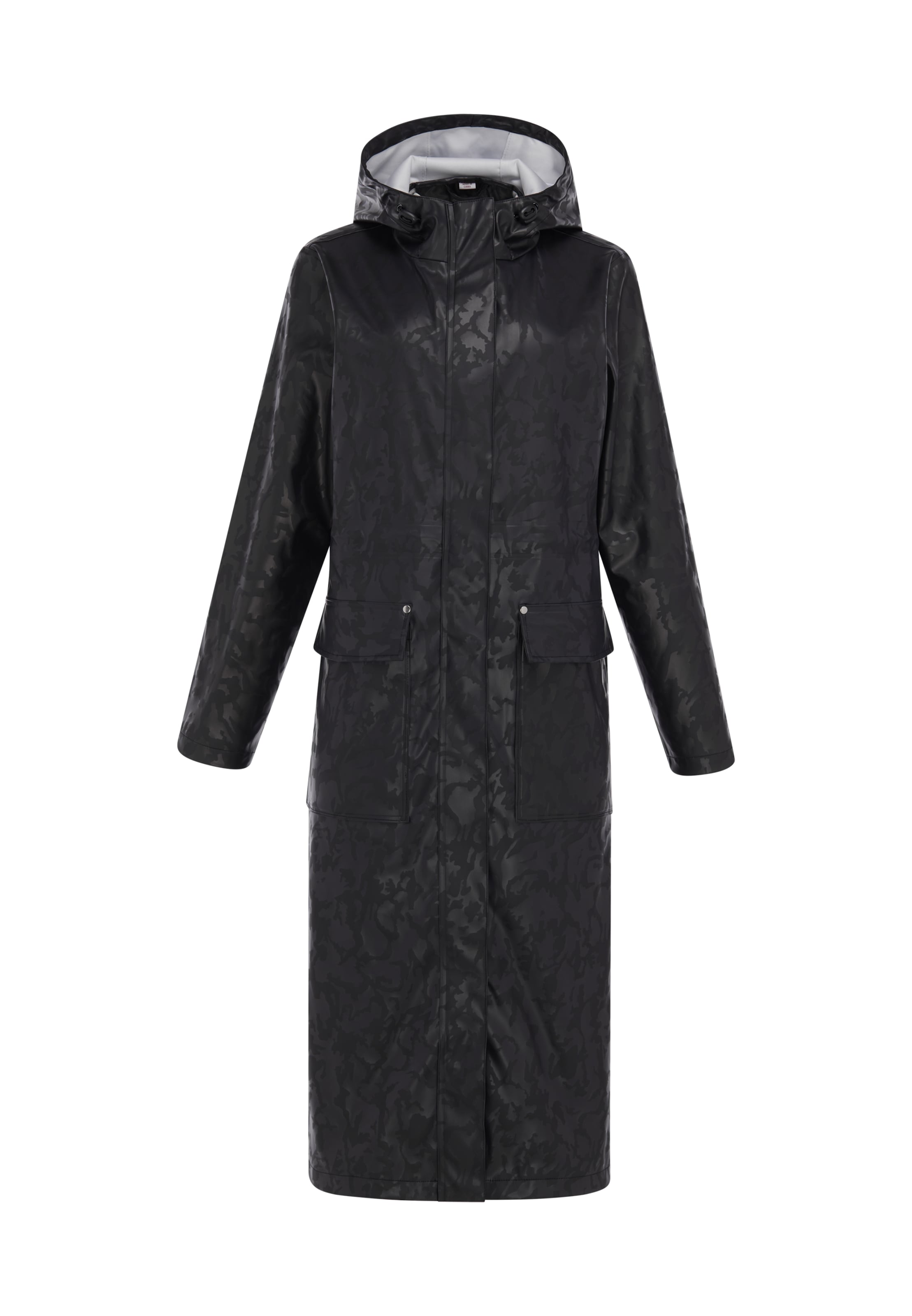 Manteau fonctionnel keepsudry en noir : devant