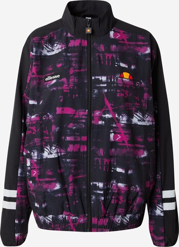 ELLESSE - Casaco de treino 'Boulevard Track' em roxo: frente