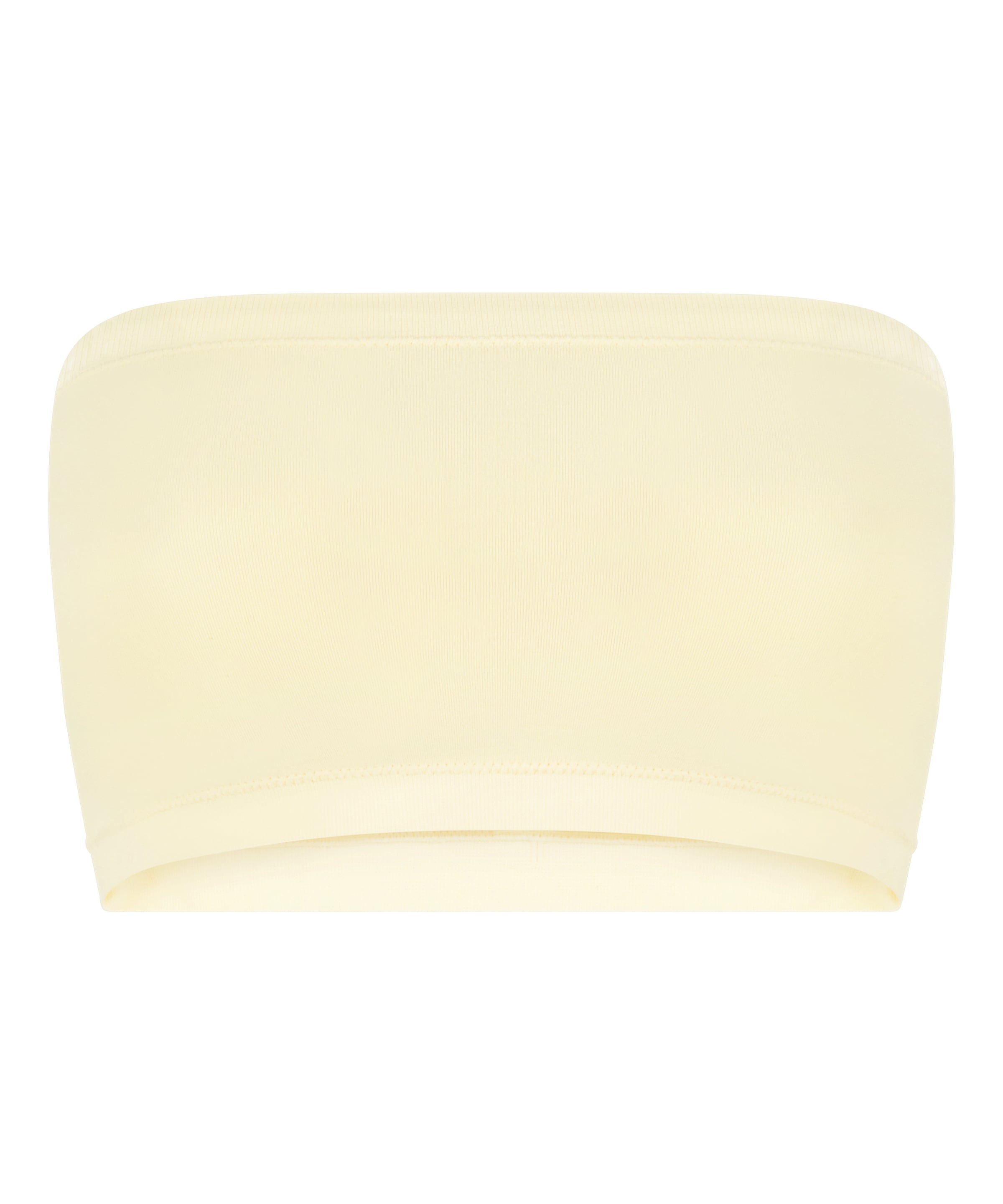 Bandeau Soutien-gorge Hunkemöller en jaune : devant