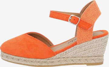 Palado Sandals 'Sathos' in Orange