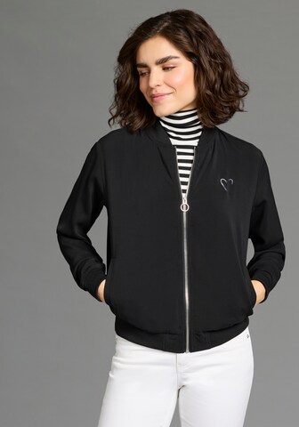 LAURA SCOTT Übergangsjacke in Schwarz: Vorderseite