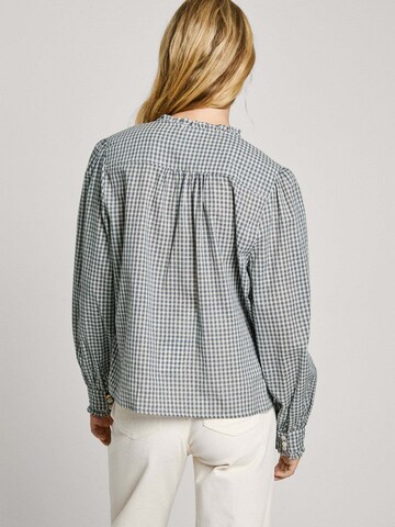 Pepe Jeans Blouse ' ORA CHECKS ' in Blue