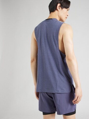 ADIDAS PERFORMANCE Funkcionalna majica 'D4T Workout' | modra barva