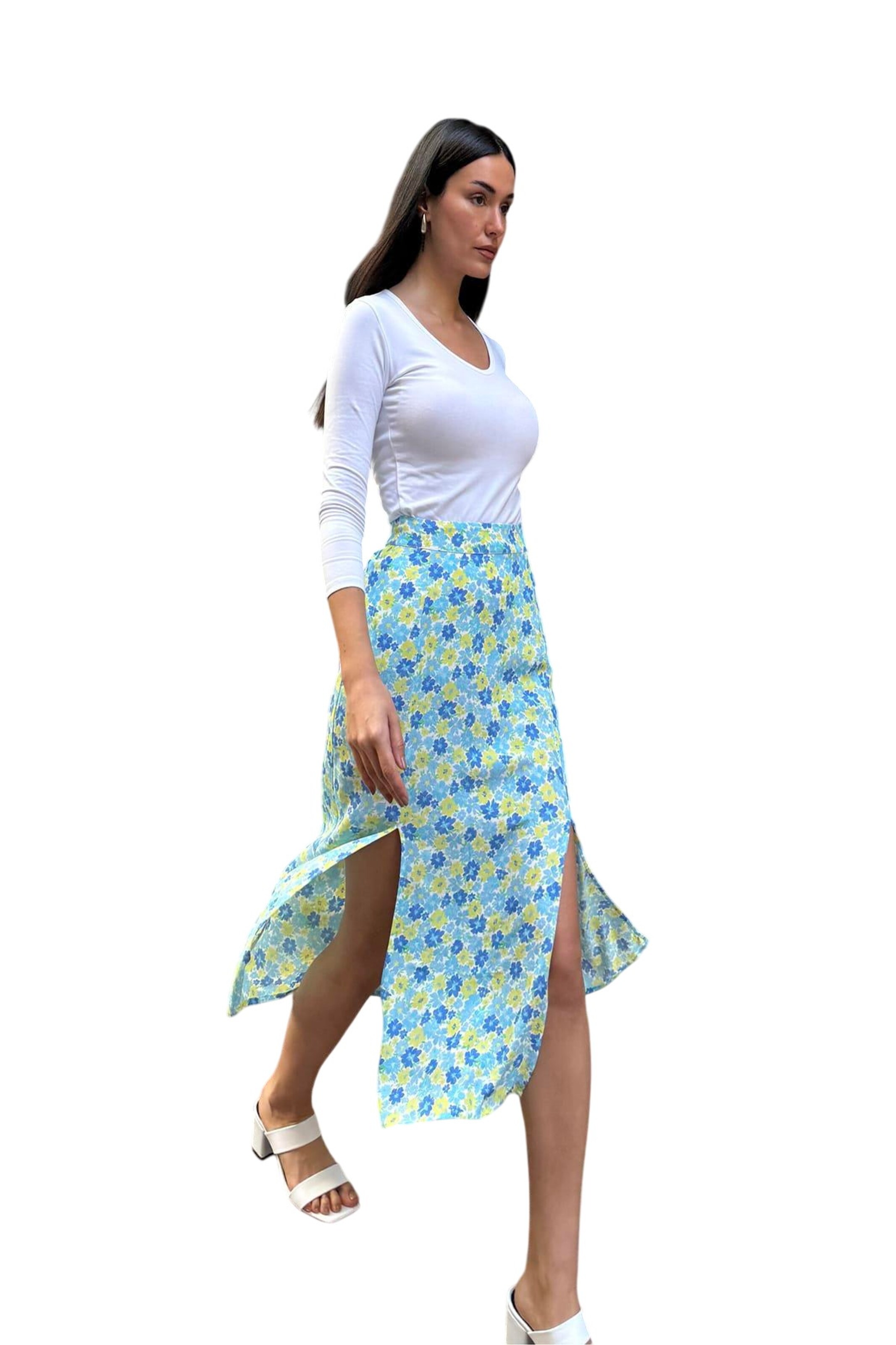 For You Moda Dress in White