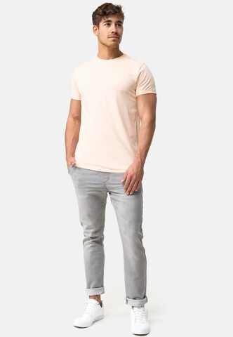 INDICODE JEANS Shirt ' Kloge ' in Oranje