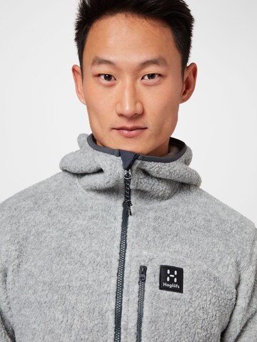 Haglöfs Athletic Fleece Jacket 'Pile' in Grey