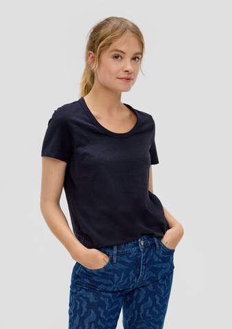 T-shirt s.Oliver en bleu : devant