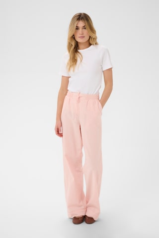 SAINT TROPEZ Loosefit Kalhoty 'SZElmiko' – pink: přední strana