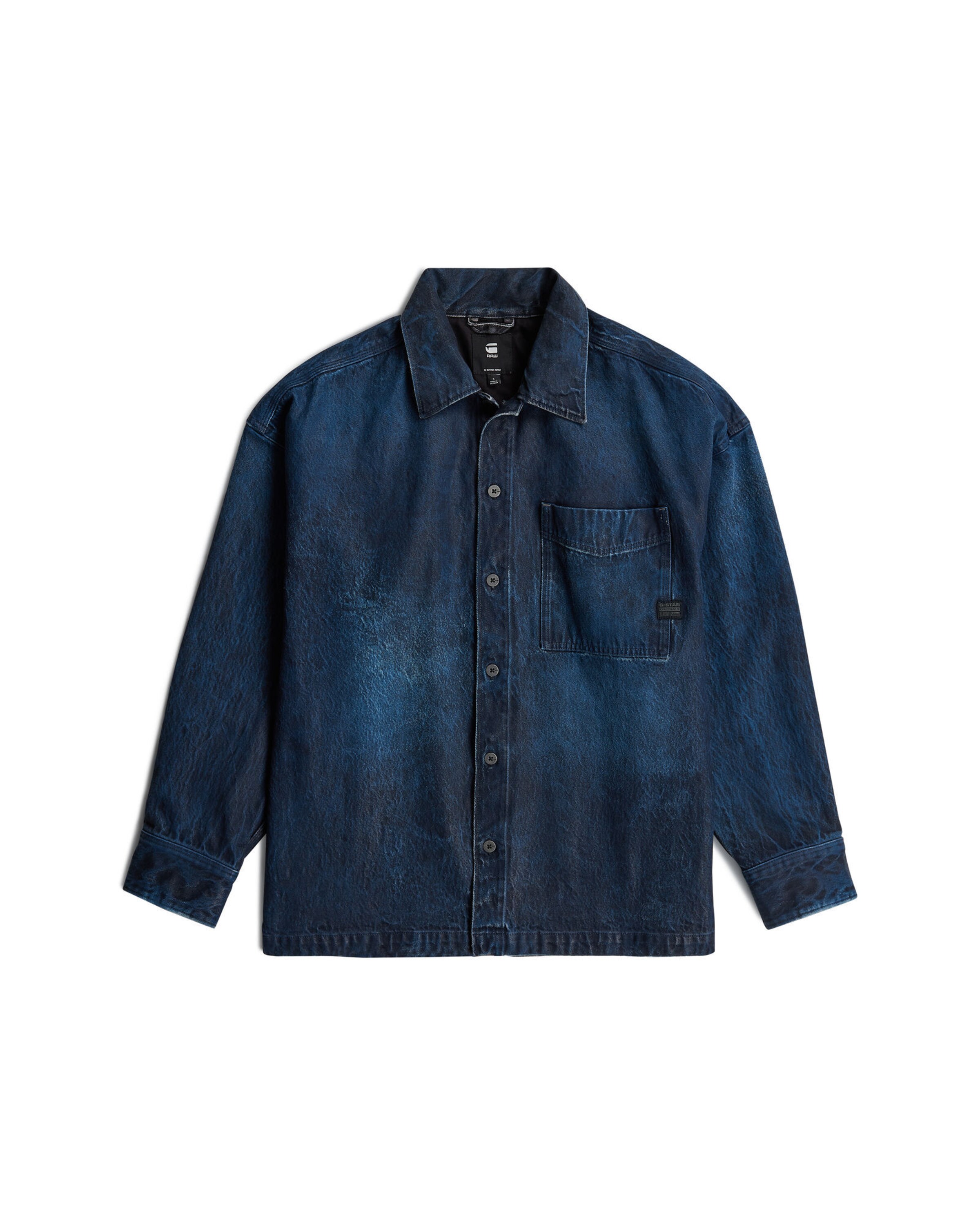 G-STAR Hemd in dunkelblau, Produktansicht