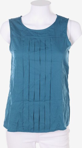 STILE BENETTON Ärmellose Bluse XS in Blau: predná strana