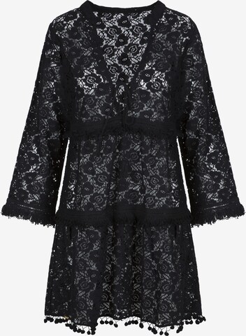 Kimono LingaDore en noir : devant