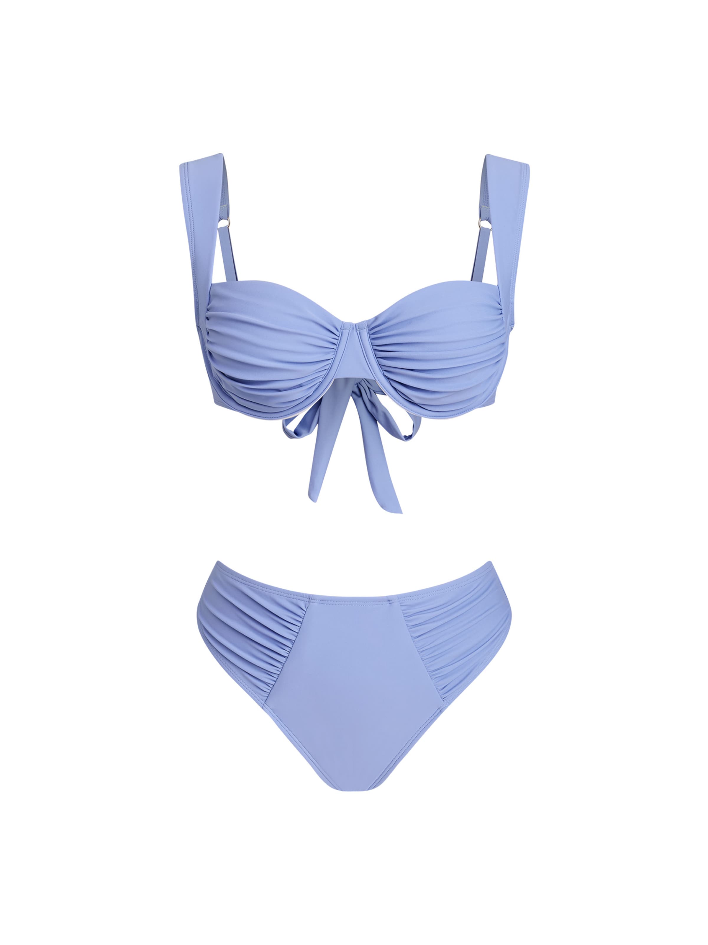 Cupshe Balconette Bikini‌‌‌‌‌‌‌‌ in Lila: Vorderseite