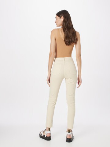 ABOUT YOU Skinny Broek 'Matthea' in Beige