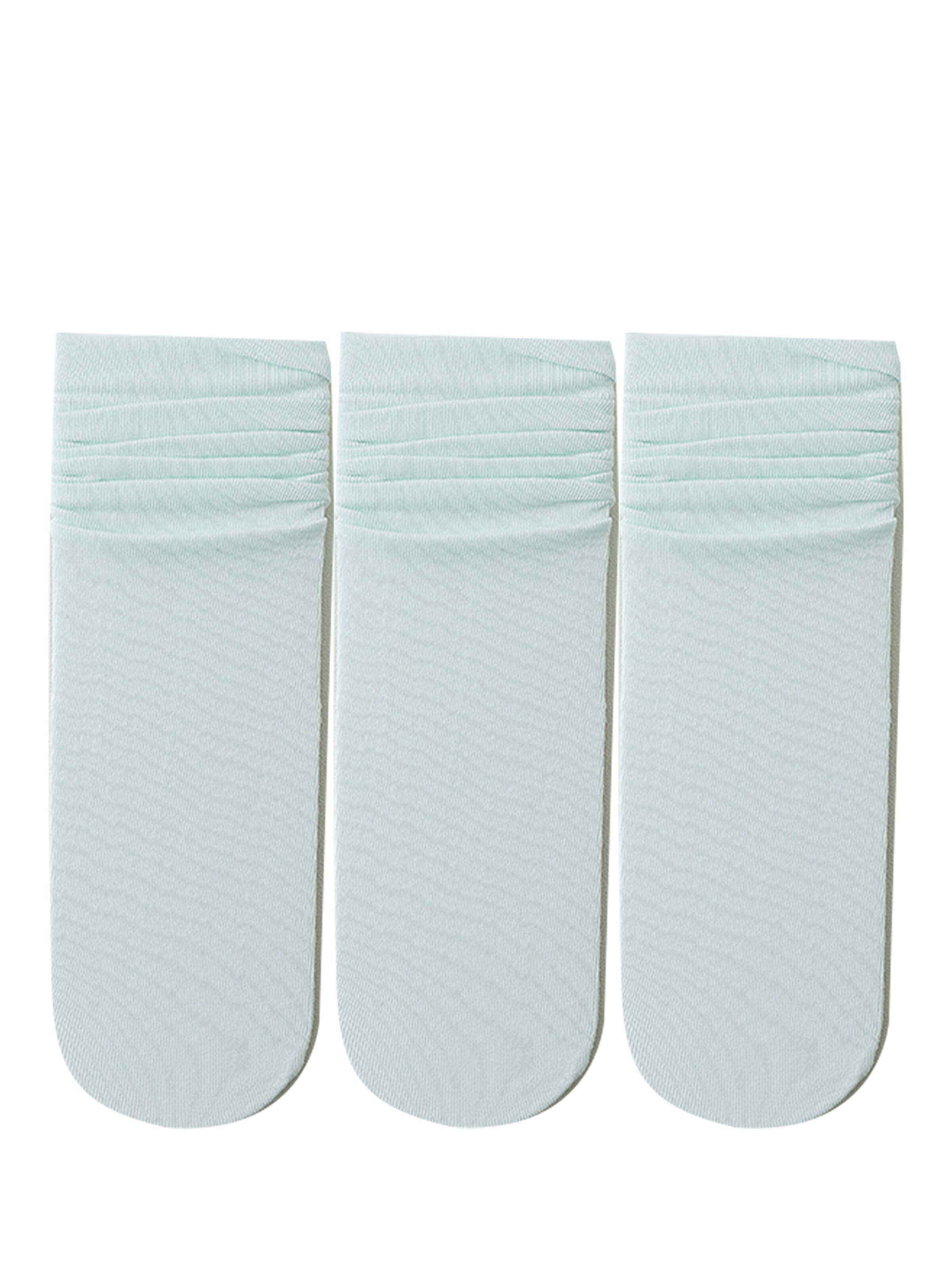 Millo Socks 'Ice Viskose' in Green: front