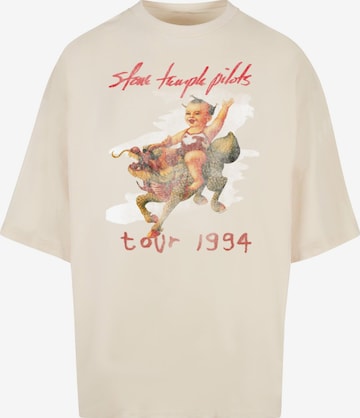T-Shirt 'Stone Temple Pilots' Merchcode en beige : devant
