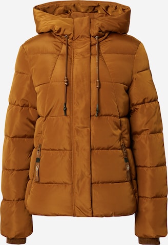 QS Winter Jacket in Beige: front