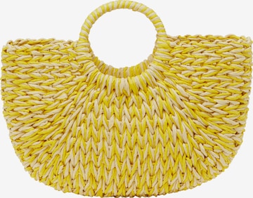Borsa a mano di IZIA in giallo: frontale
