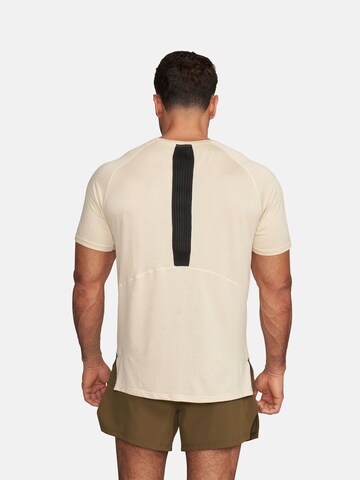 GOLD´S GYM APPAREL Functioneel shirt 'Kurt' in Beige