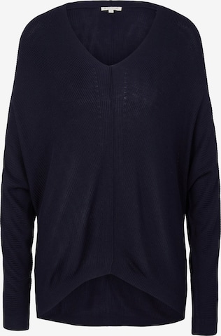 TOM TAILOR Sweater in Blue: front