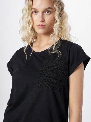 TAIFUN Shirt in Black