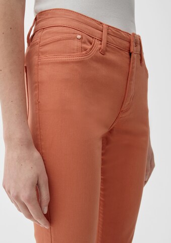 Coupe slim Jean s.Oliver en orange