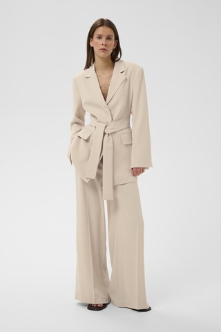 InWear Wide leg Trousers 'BRIEZIW' in Beige: front