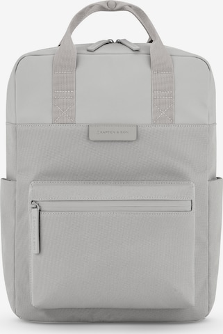Kapten & Son Backpack 'Bergen Pro' in Grey: front