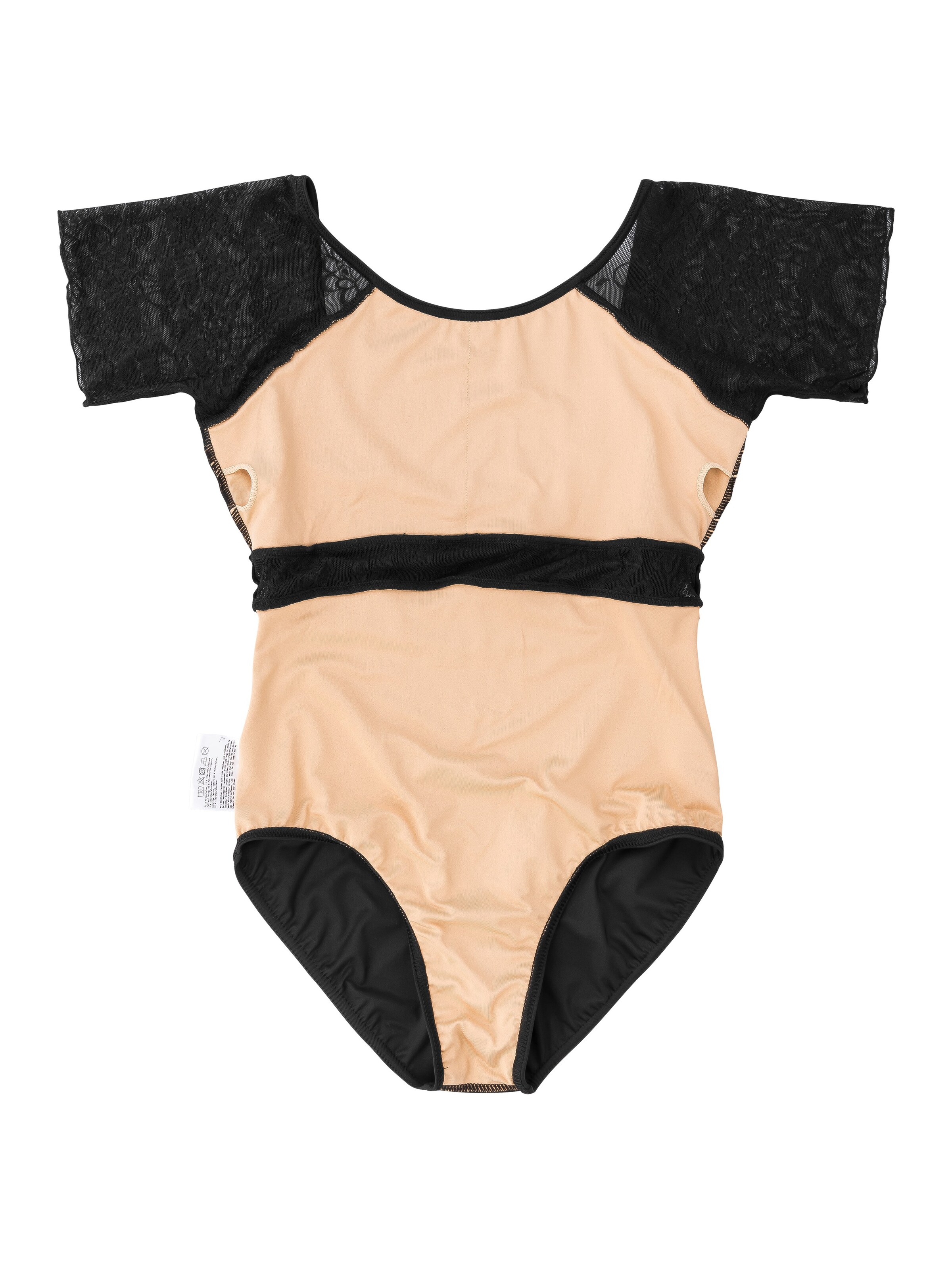 Tanzmuster Athletic Bodysuit 'Malin' in Black