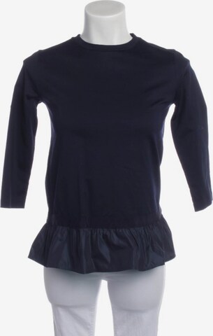 Herno Bluse / Tunika XXS in Blau: Vorderseite