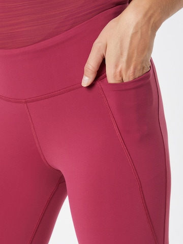 Reebok Skinny Workout Pants 'Lux' in Pink
