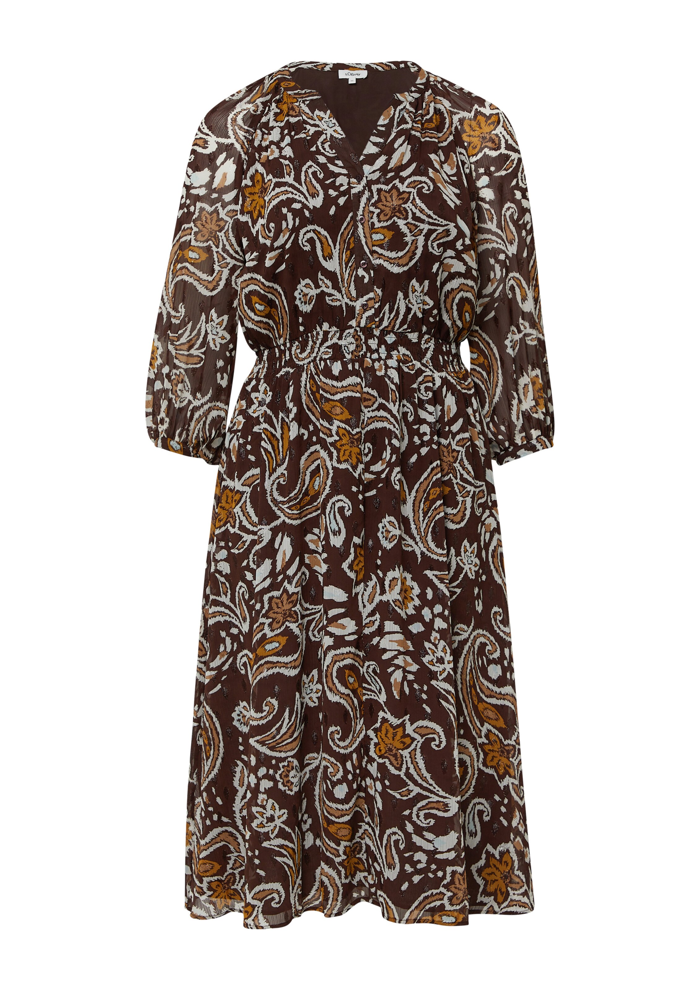 s.Oliver Jurk in Bruin: voorkant