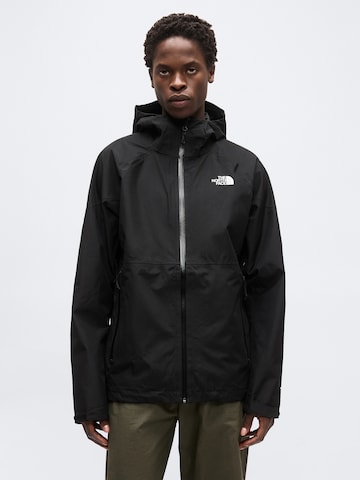 THE NORTH FACE Outdoorová bunda 'LIGHNING' - Čierna: predná strana
