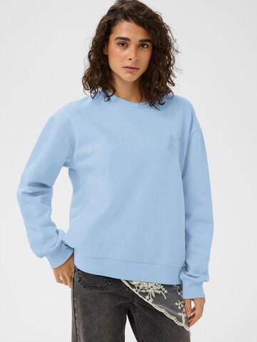 Felpa 'KASussi' di Kaffe in blu: frontale