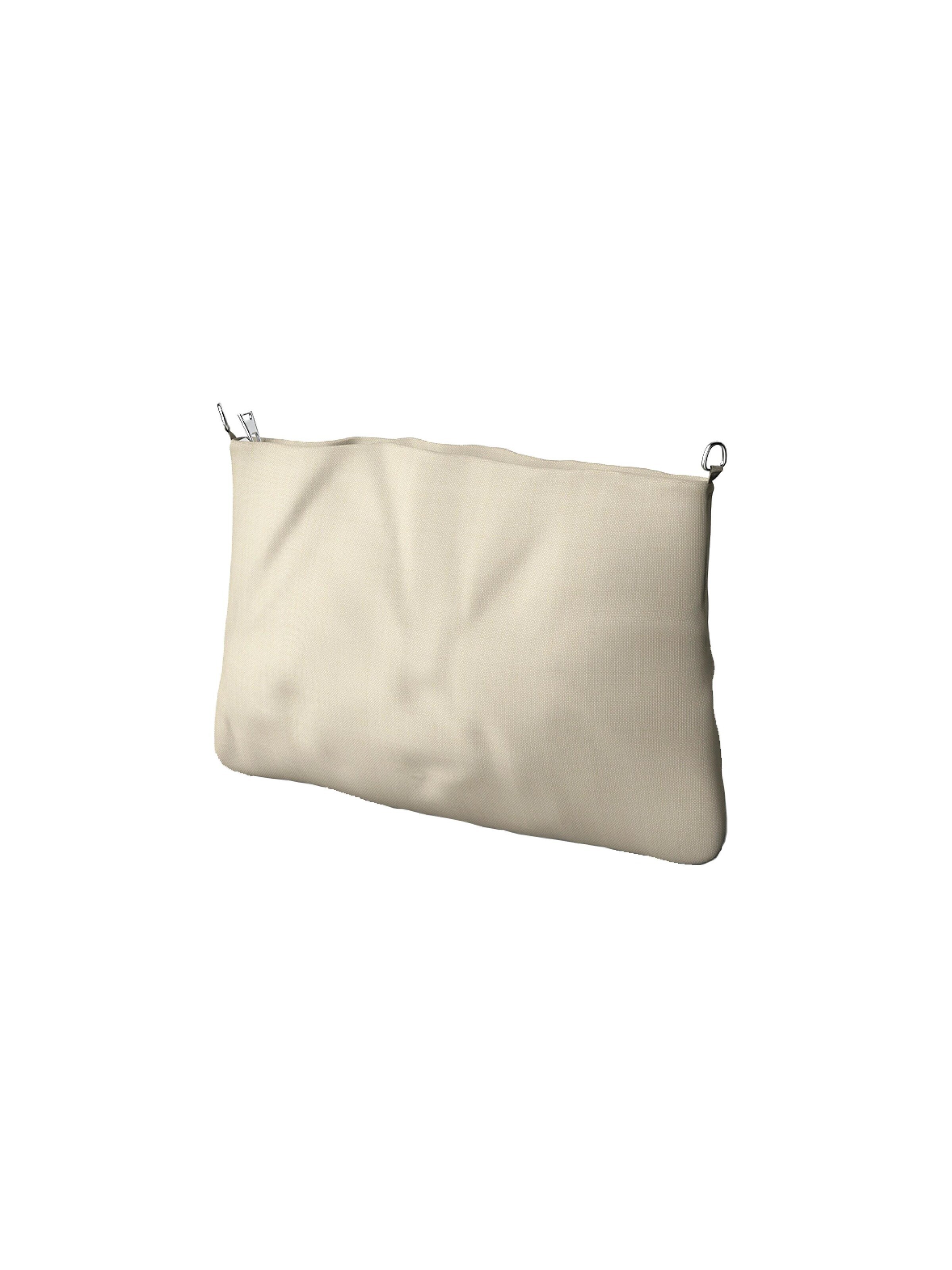 Borsa a spalla 'Case' di MAS1 in beige: frontale