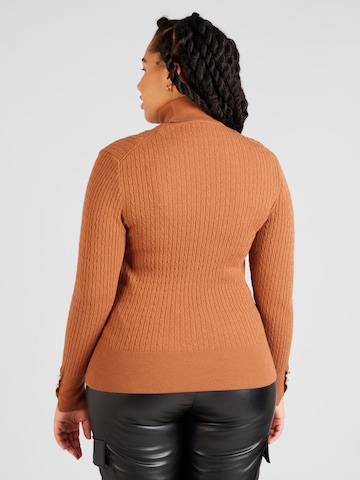 ONLY Carmakoma Sweater 'LORELAI' in Orange
