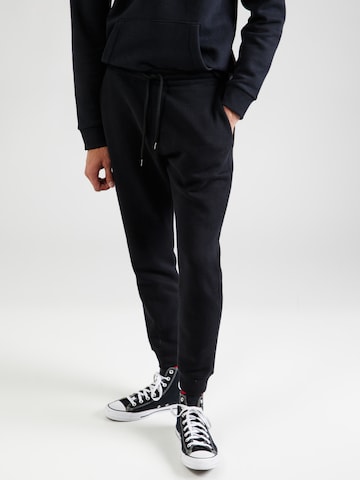 HOLLISTER Tapered Pants 'ALWAYS-ON' in Black: front