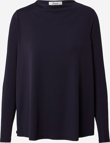 Liebesglück - Blusa 'Elly' en azul: frente