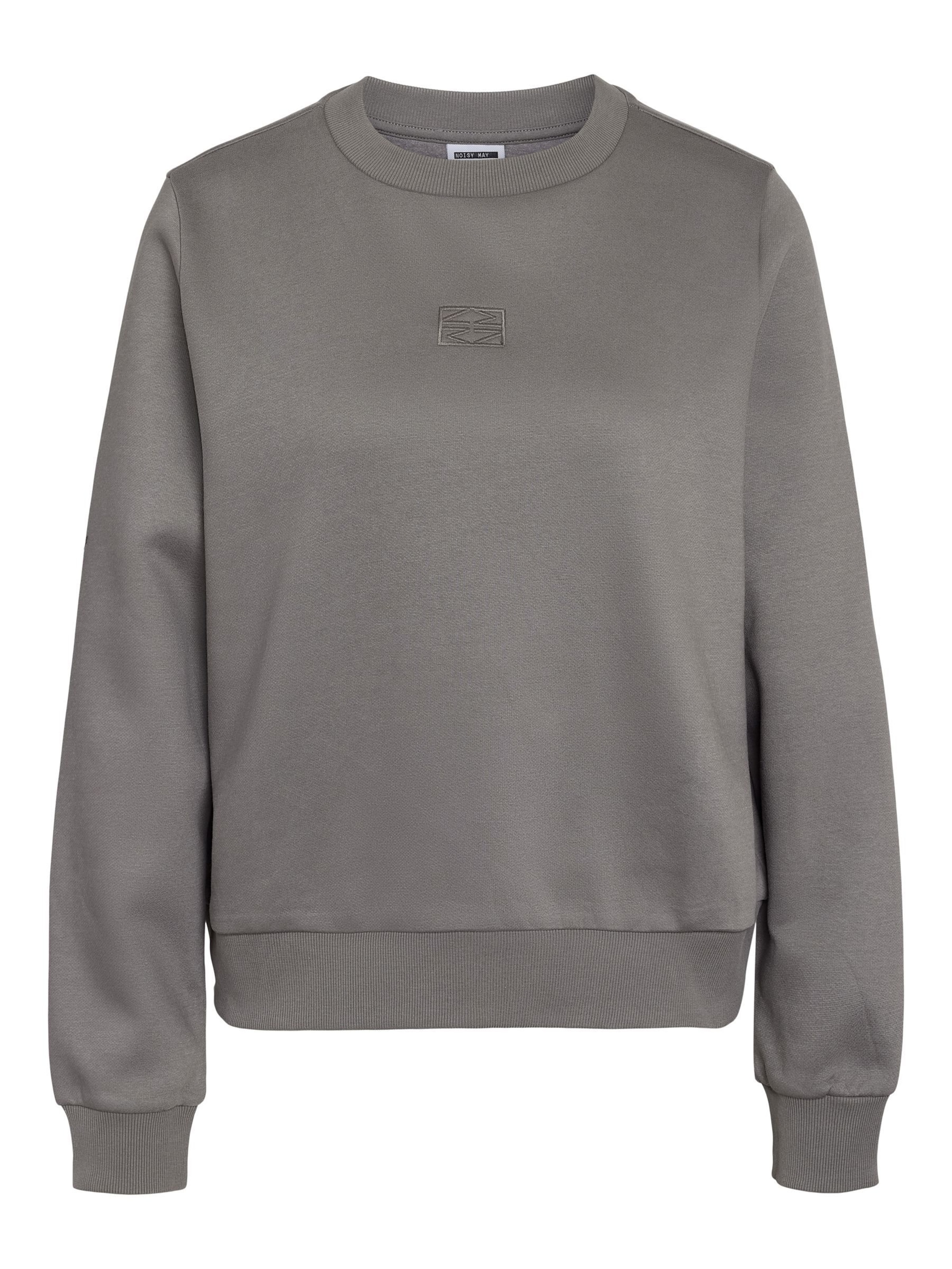 Noisy may - Sudadera en gris: frente