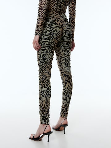 Skinny Pantaloni 'Suzan' di EDITED in marrone
