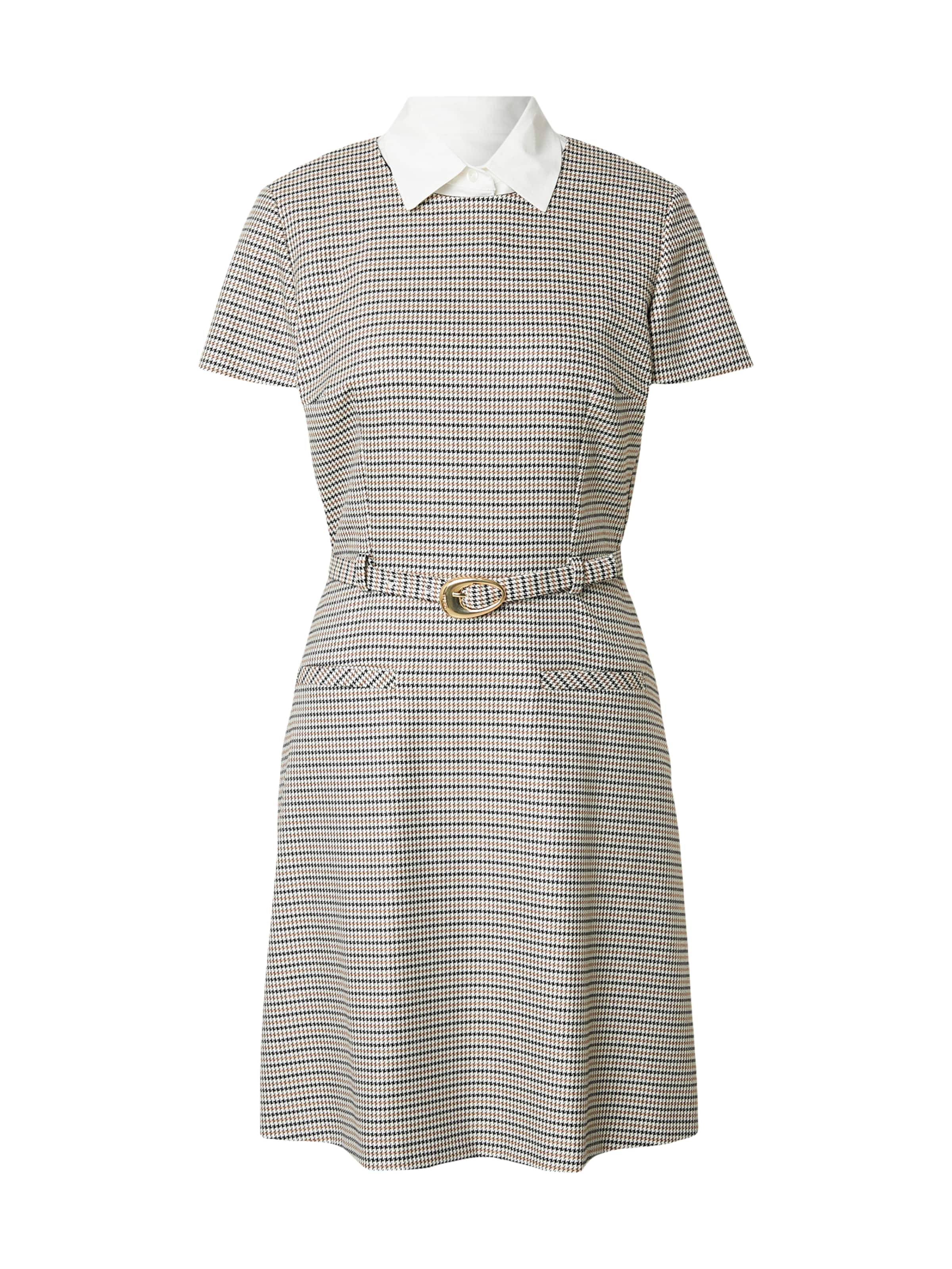 HUGO Платье 'Ketali' в Бежевый / Коричневый / Черный, Обзор товара