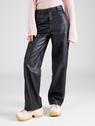 Regular Pantalon Monki en noir : devant