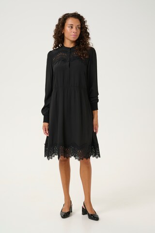 Abito camicia 'CU Tiffany' di CULTURE in nero
