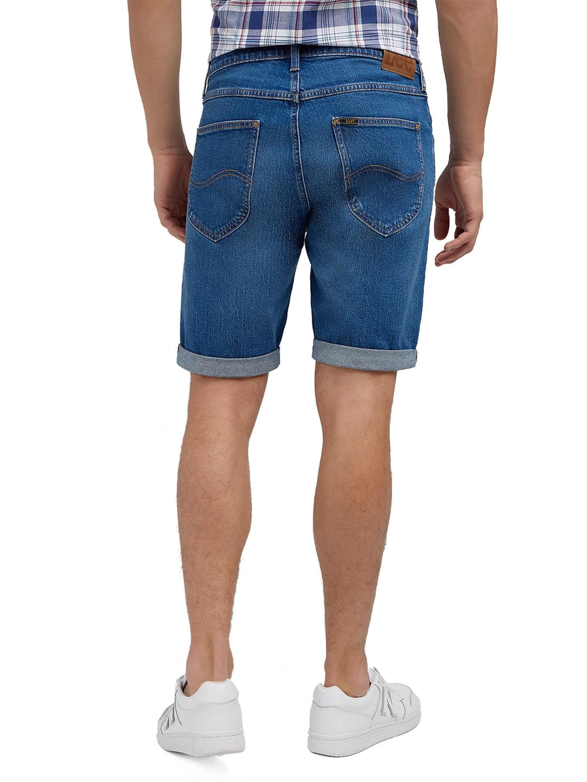Lee Regular Jeans '5 POCKET SHORTS' in Blue