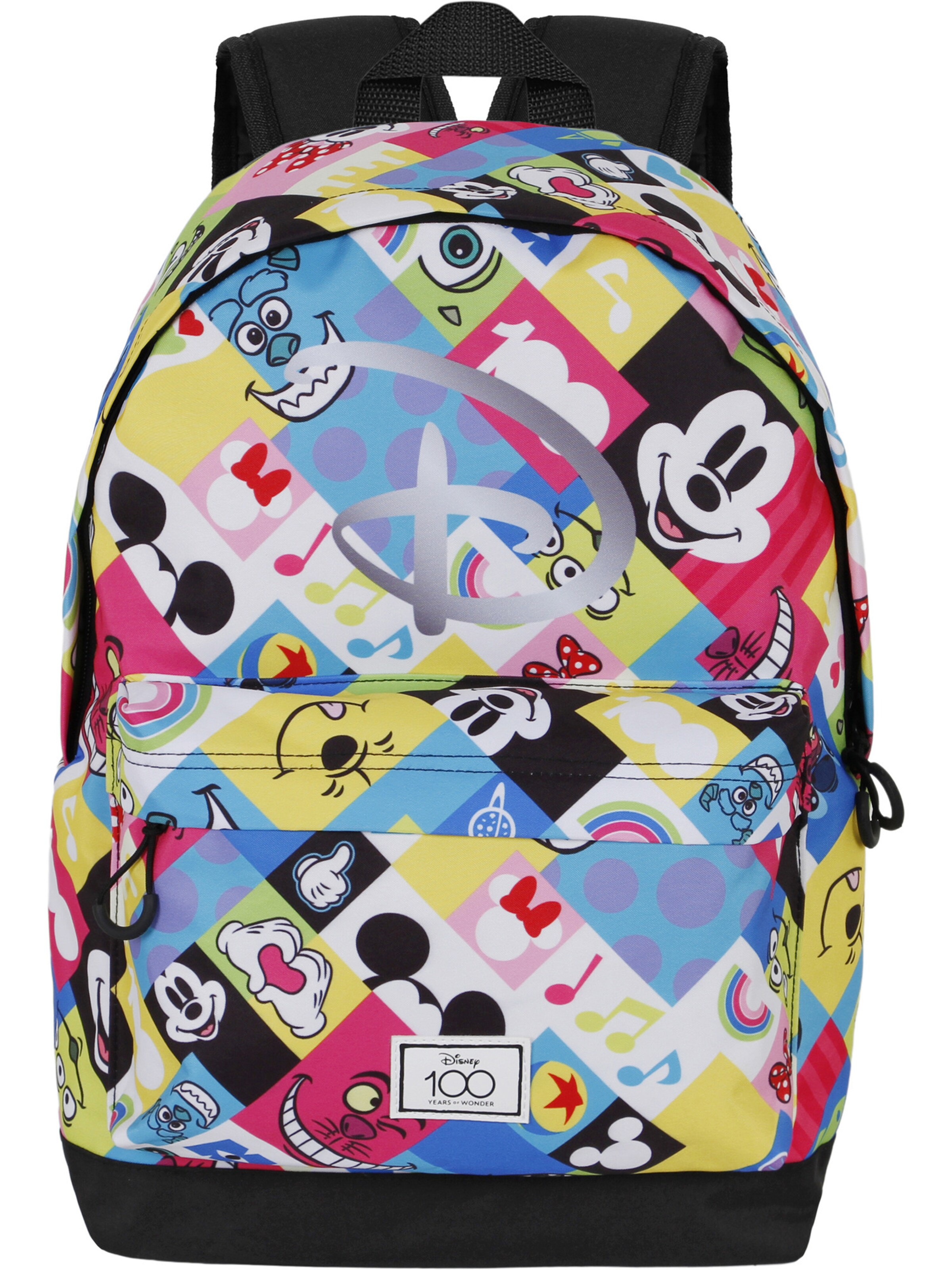 Zaino '100 Collage' di DISNEY in colori misti: frontale