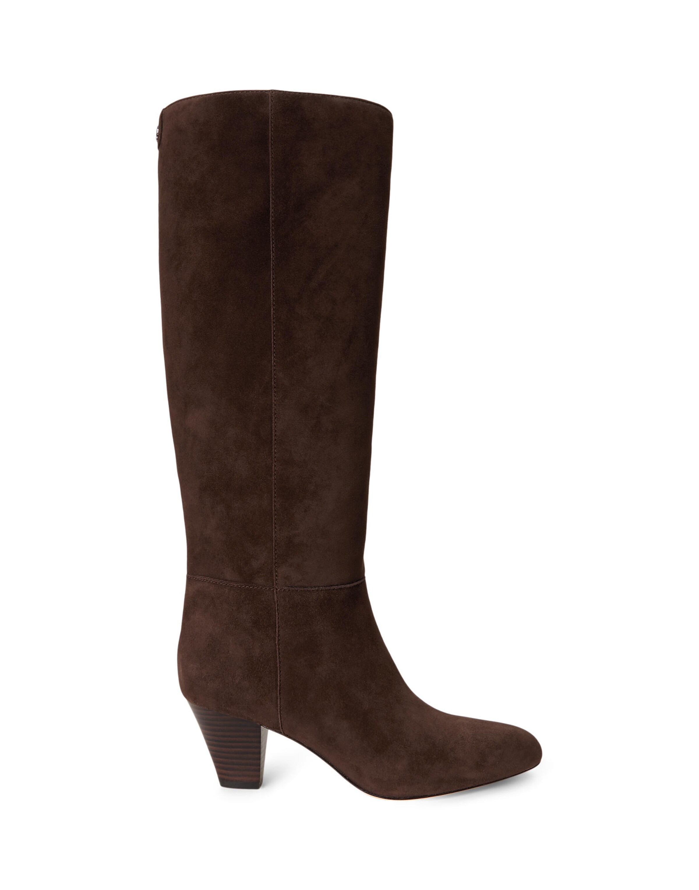 Lauren Ralph Lauren Bottes en 35,5 en chocolat, Vue avec produit