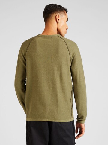 JACK & JONES Svetr 'UNION' – zelená