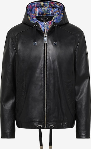 Carlo Colucci Between-Season Jacket 'DeMattia' in Black: front