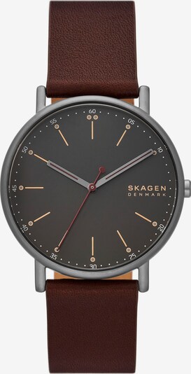 SKAGEN Uhr in grau / schwarz, Produktansicht