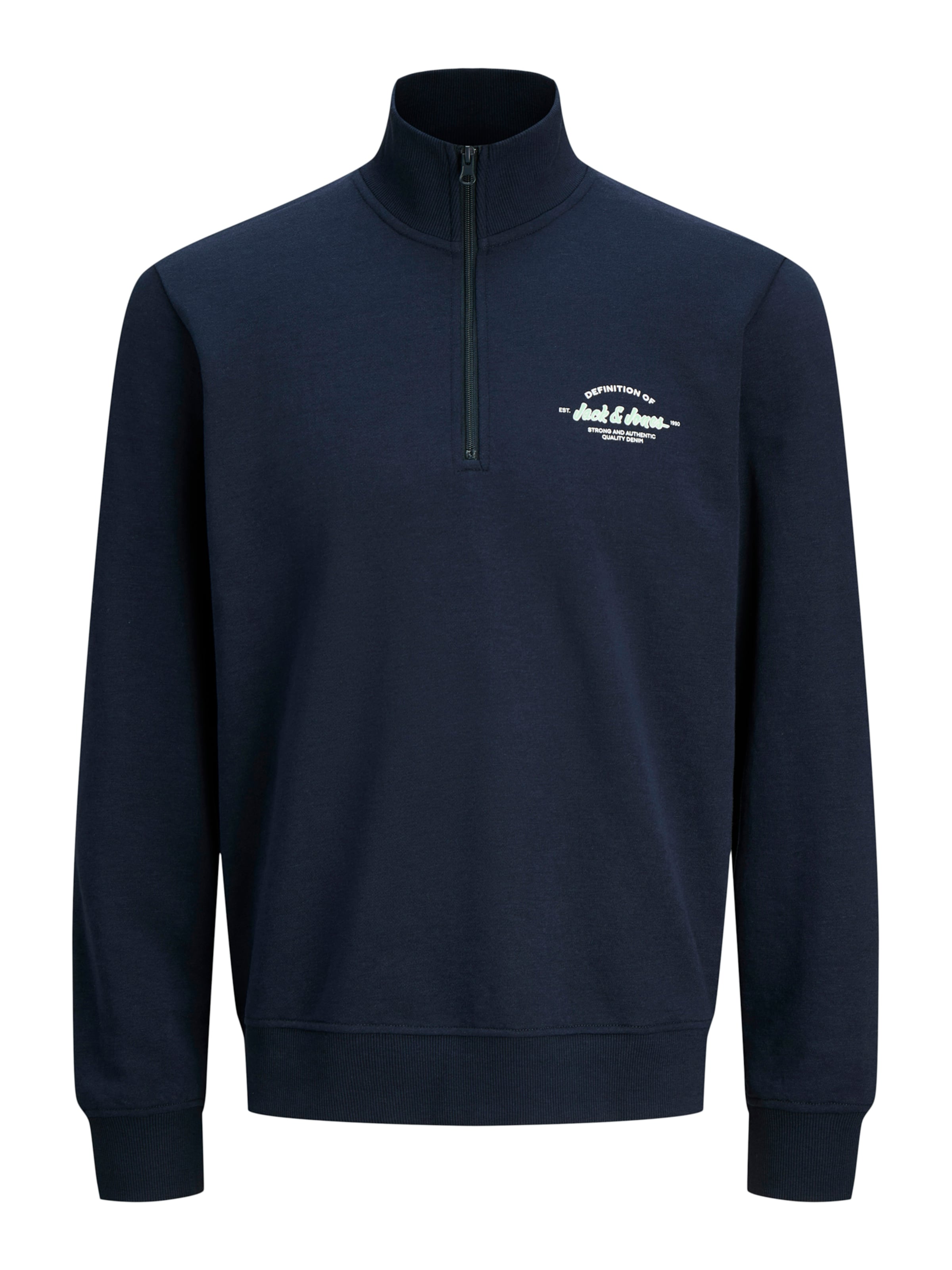 Felpa 'JJBRANDON' di JACK & JONES in blu: frontale